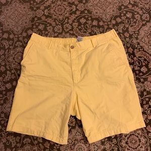 Scandia Woods Men's Yellow Shorts 40 Waist with Elastic